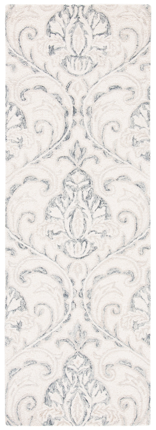 Safavieh Micro-Loop Mlp532F Ivory/Grey Area Rug