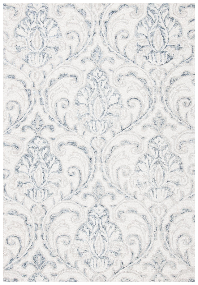 Safavieh Micro-Loop Mlp532F Ivory/Grey Area Rug