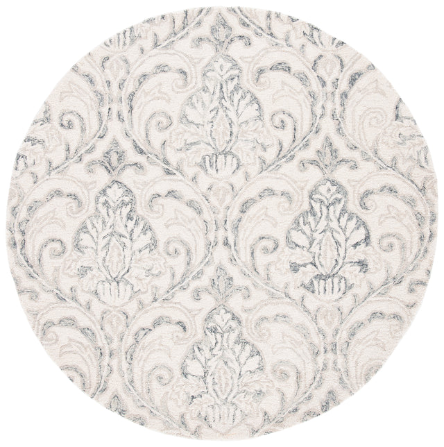 Safavieh Micro-Loop Mlp532F Ivory/Grey Area Rug