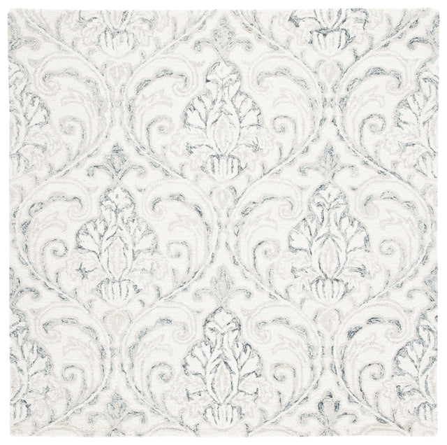 Safavieh Micro-Loop Mlp532F Ivory/Grey Area Rug