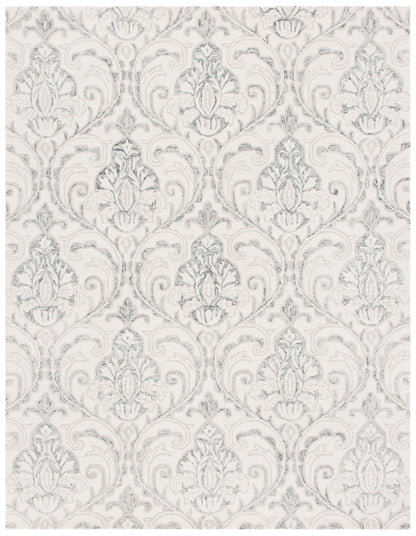 Safavieh Micro-Loop Mlp532F Ivory/Grey Area Rug