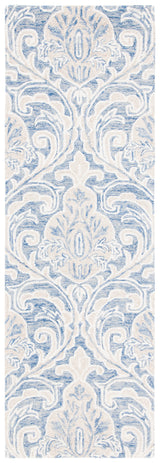 Safavieh Micro-Loop Mlp532M Blue/Ivory Rugs.