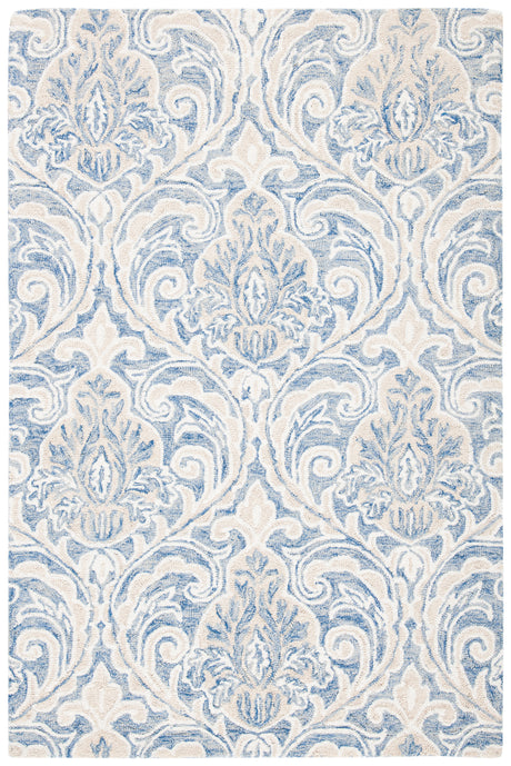 Safavieh Micro-Loop Mlp532M Blue/Ivory Area Rug