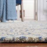 Safavieh Micro-Loop Mlp532M Blue/Ivory Rugs.