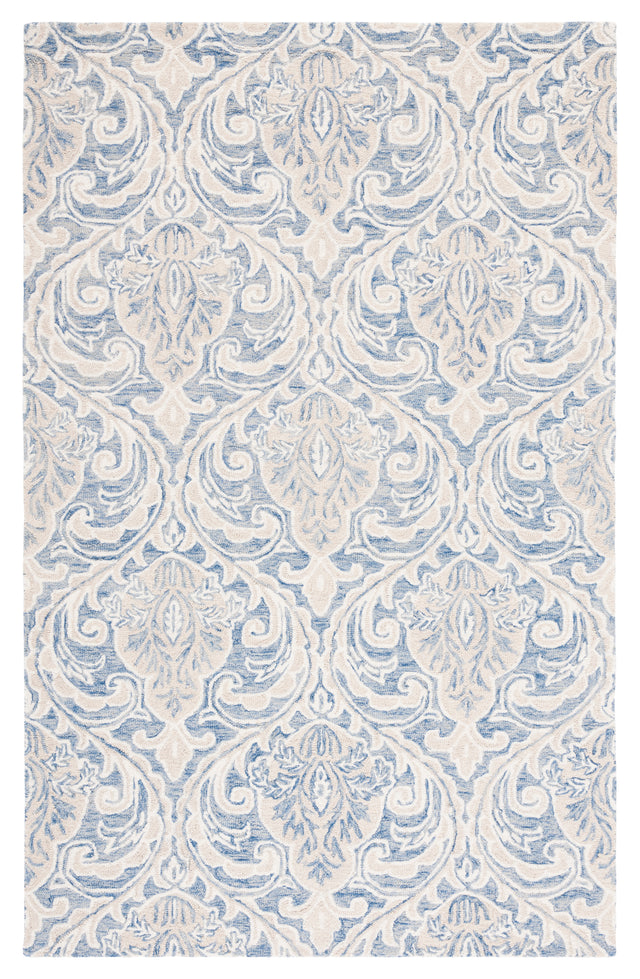 Safavieh Micro-Loop Mlp532M Blue/Ivory Area Rug