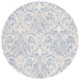 Safavieh Micro-Loop Mlp532M Blue/Ivory Rugs.