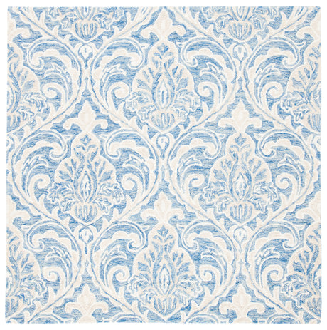 Safavieh Micro-Loop Mlp532M Blue/Ivory Area Rug