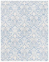 Safavieh Micro-Loop Mlp532M Blue/Ivory Rugs.