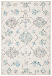 Safavieh Micro-Loop Mlp534F Ivory/Grey Area Rug