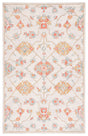 Safavieh Micro-Loop Mlp534G Silver/Red Area Rug