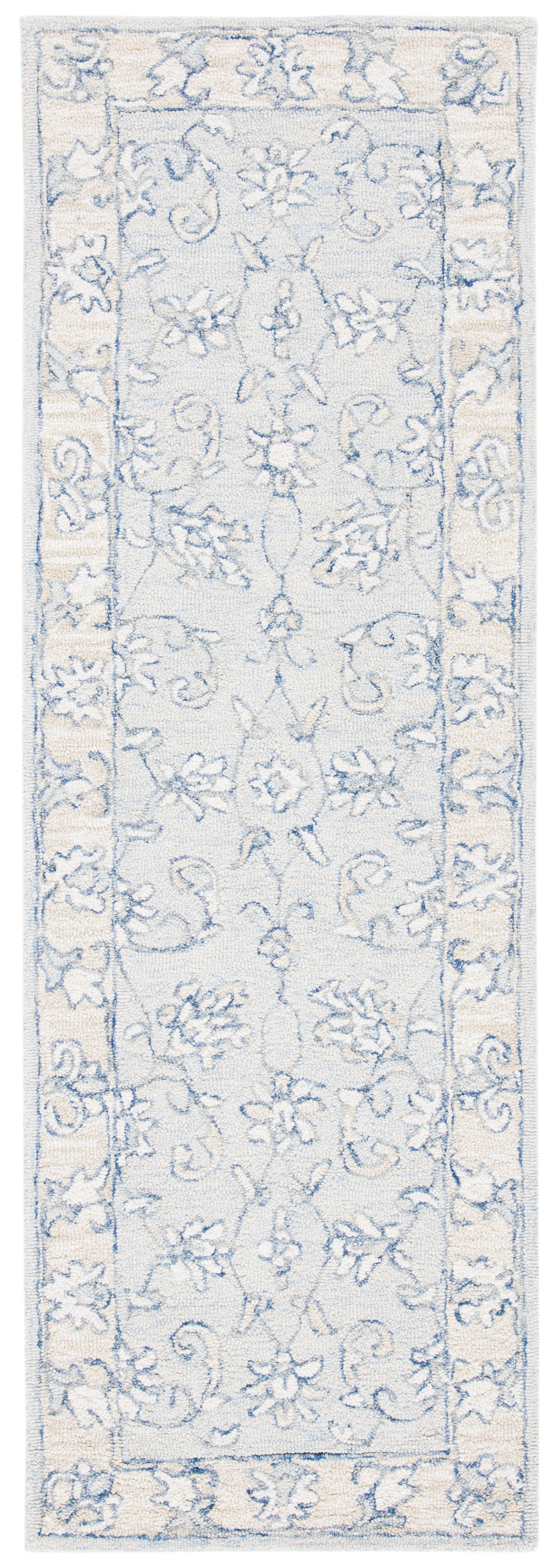 Safavieh Micro-Loop Mlp535M Blue/Beige Area Rug