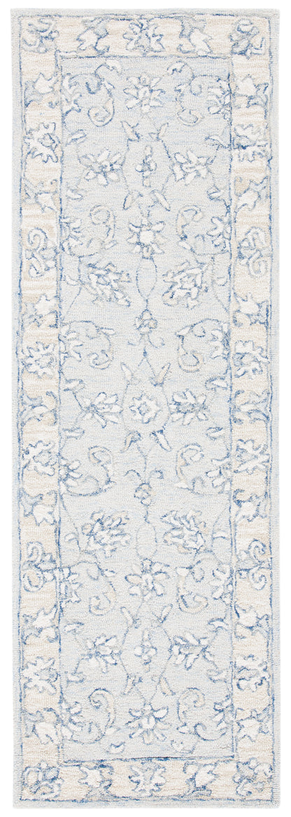 Safavieh Micro-Loop Mlp535M Blue/Beige Area Rug