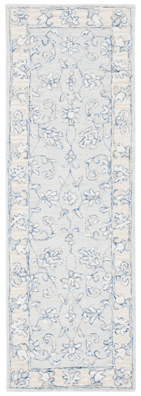 Safavieh Micro-Loop Mlp535M Blue/Beige Area Rug