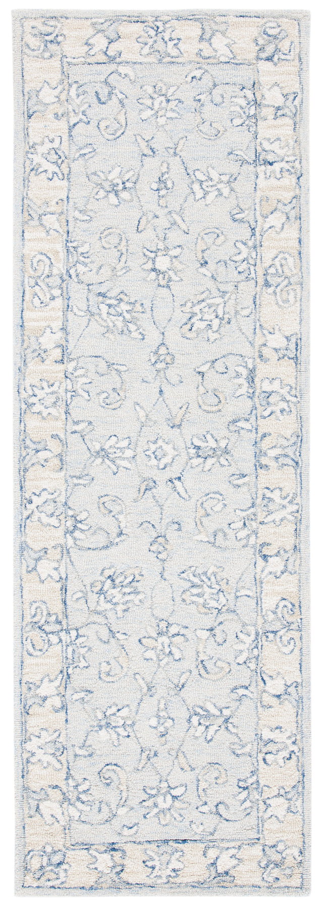 Safavieh Micro-Loop Mlp535M Blue/Beige Rugs.