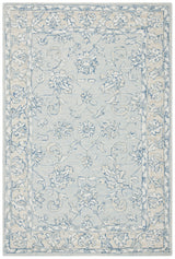 Safavieh Micro-Loop Mlp535M Blue/Beige Rugs.