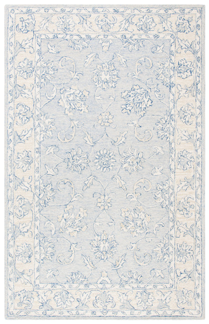 Safavieh Micro-Loop Mlp535M Blue/Beige Area Rug