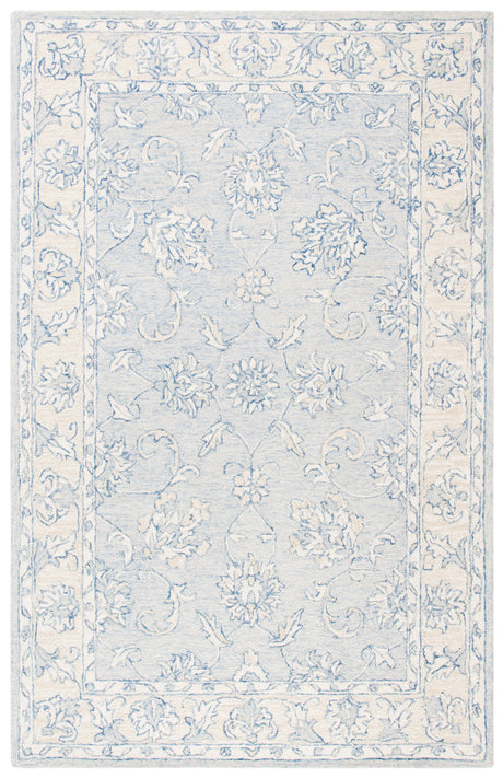 Safavieh Micro-Loop Mlp535M Blue/Beige Area Rug