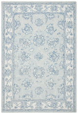 Safavieh Micro-Loop Mlp536L Light Blue/Ivory Rugs.