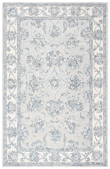 Safavieh Micro-Loop Mlp536L Light Blue/Ivory Area Rug