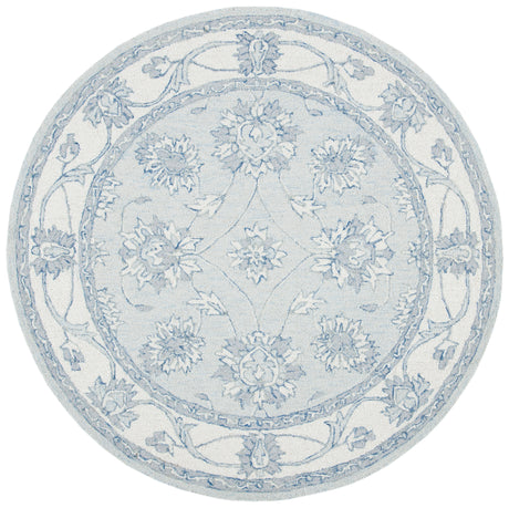 Safavieh Micro-Loop Mlp536L Light Blue/Ivory Area Rug