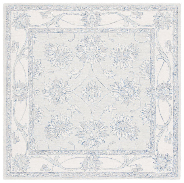 Safavieh Micro-Loop Mlp536L Light Blue/Ivory Rugs.