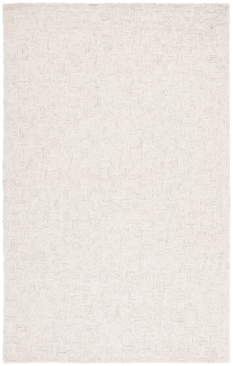 Safavieh Micro-Loop Mlp537F Light Grey/Ivory Area Rug