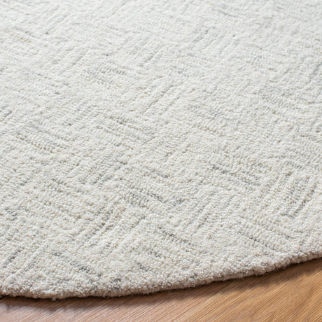 Safavieh Micro-Loop Mlp537F Light Grey/Ivory Area Rug