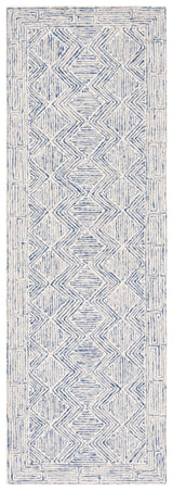 Safavieh Micro-Loop Mlp538M Blue/Ivory Rugs.