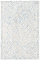 Safavieh Micro-Loop Mlp538M Blue/Ivory Rugs.