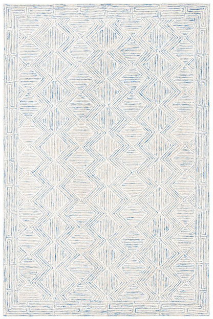 Safavieh Micro-Loop Mlp538M Blue/Ivory Area Rug