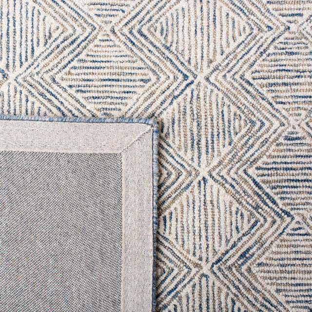 Safavieh Micro-Loop Mlp538M Blue/Ivory Rugs.