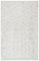 Safavieh Micro-Loop Mlp538M Blue/Ivory Rugs.