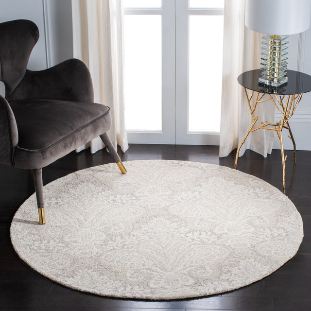 Safavieh Micro-Loop Mlp539B Beige Area Rug