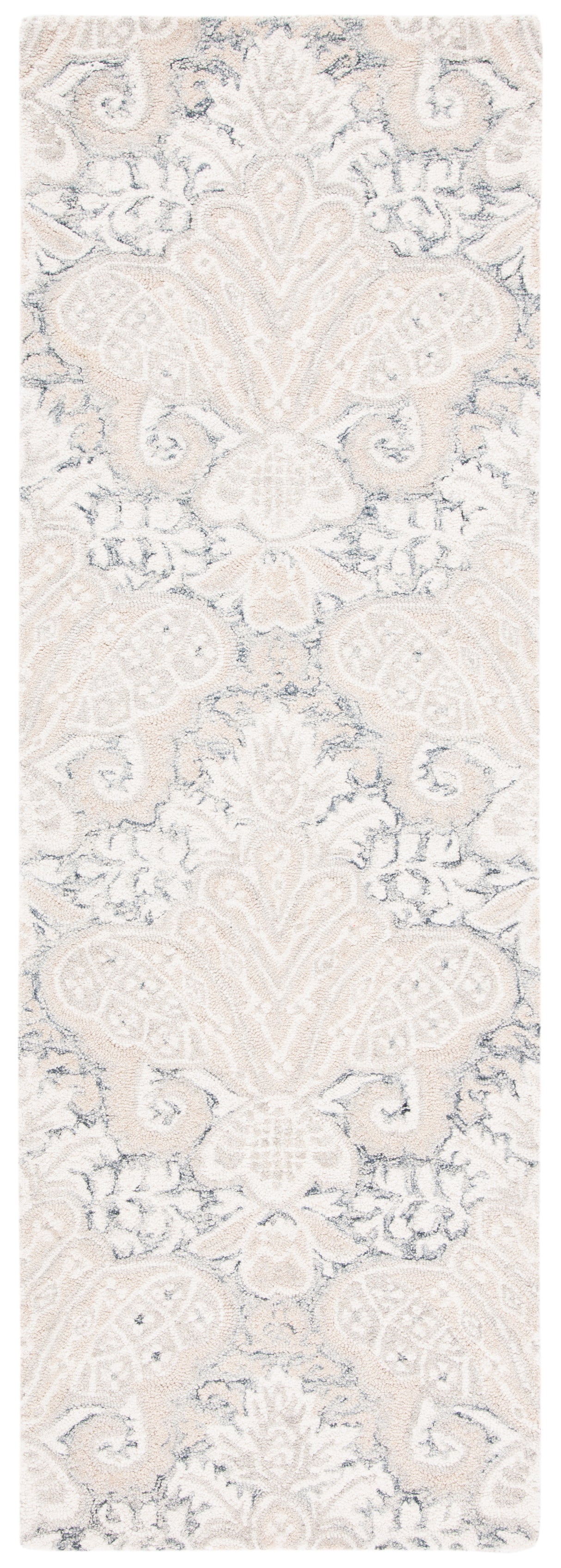 Safavieh Micro-Loop Mlp539H Charcoal/Ivory Rugs.