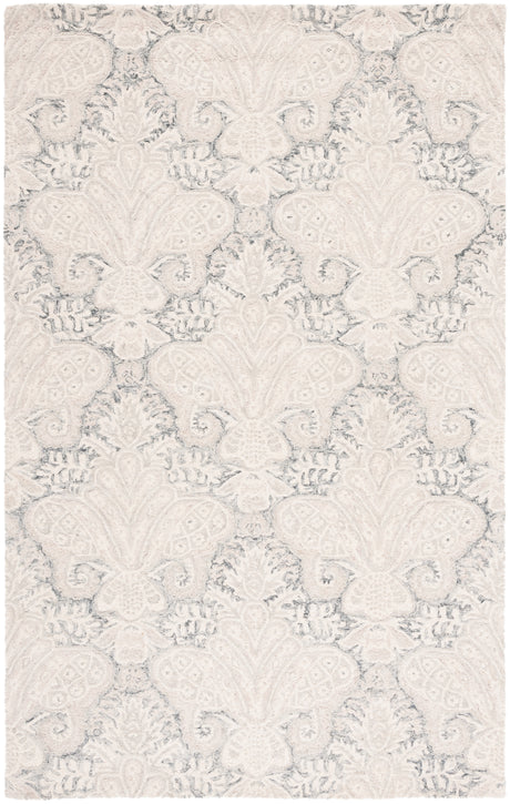 Safavieh Micro-Loop Mlp539H Charcoal/Ivory Area Rug