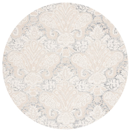 Safavieh Micro-Loop Mlp539H Charcoal/Ivory Area Rug