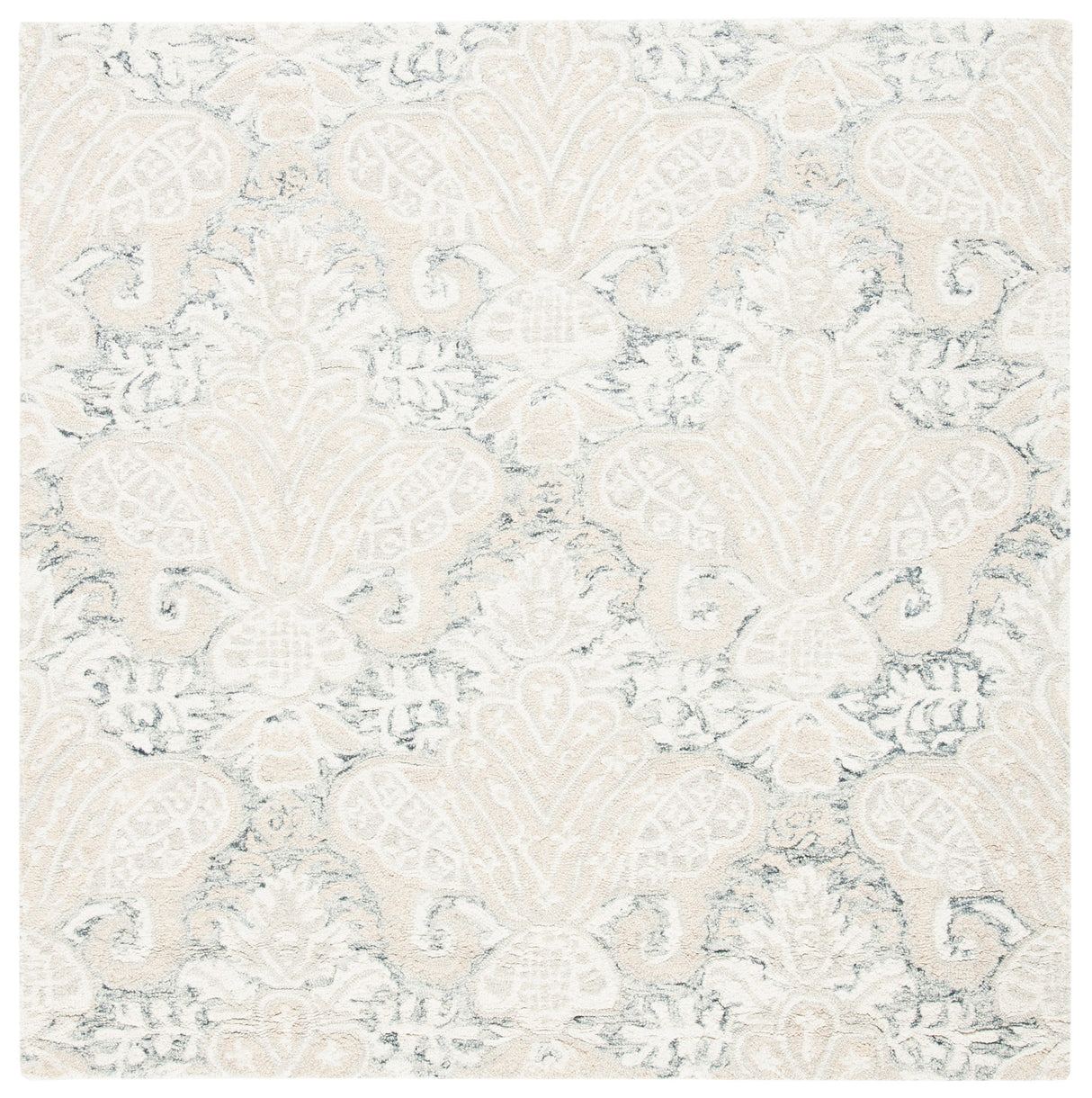 Safavieh Micro-Loop Mlp539H Charcoal/Ivory Rugs.