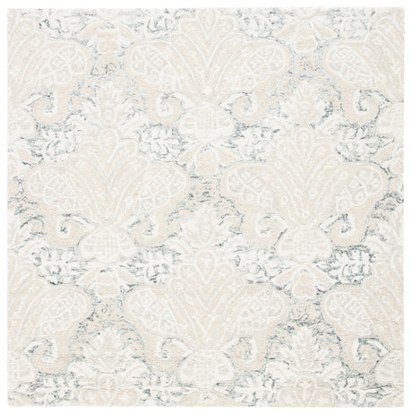 Safavieh Micro-Loop Mlp539H Charcoal/Ivory Area Rug