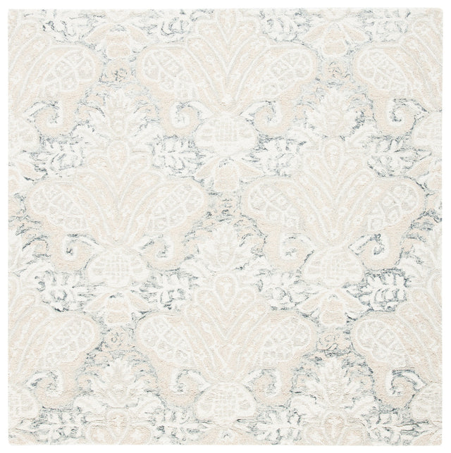 Safavieh Micro-Loop Mlp539H Charcoal/Ivory Rugs.