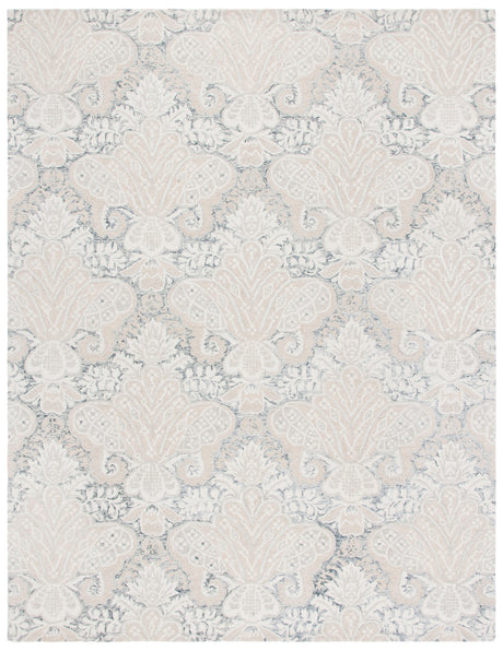 Safavieh Micro-Loop Mlp539H Charcoal/Ivory Area Rug