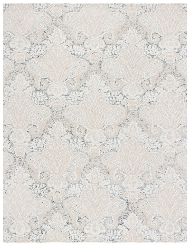 Safavieh Micro-Loop Mlp539H Charcoal/Ivory Rugs.