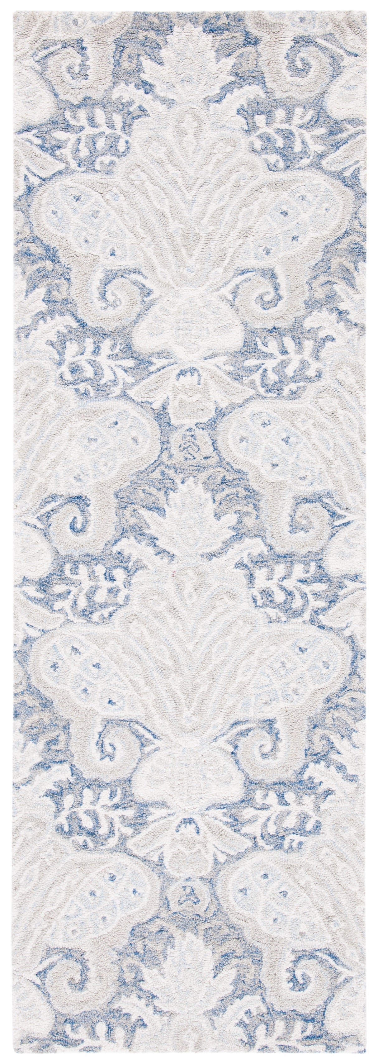 Safavieh Micro-Loop Mlp539M Blue/Ivory Rugs.