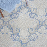 Safavieh Micro-Loop Mlp539M Blue/Ivory Rugs.