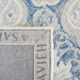 Safavieh Micro-Loop Mlp539M Blue/Ivory Rugs.