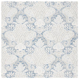 Safavieh Micro-Loop Mlp539M Blue/Ivory Rugs.