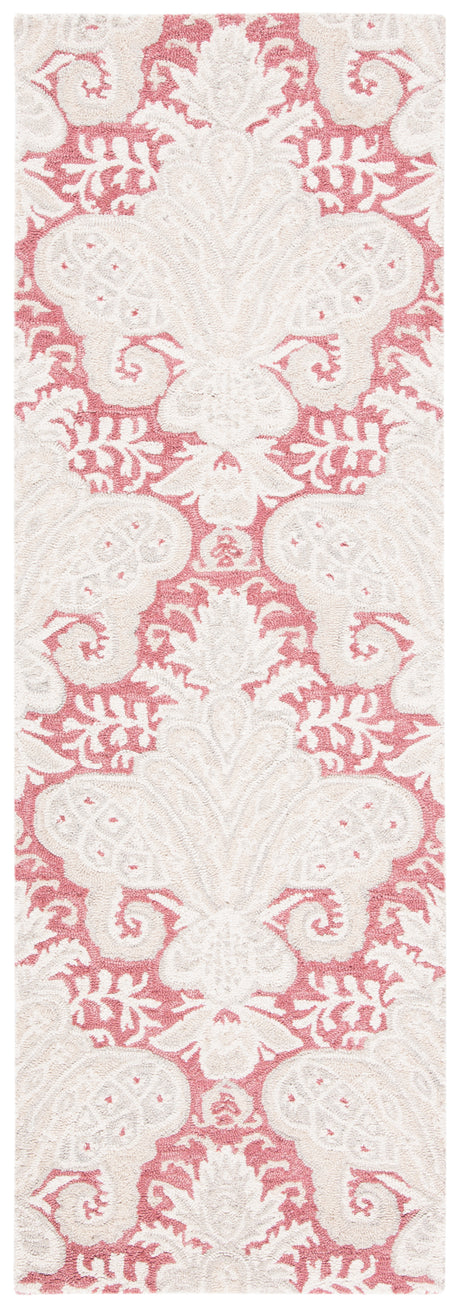 Safavieh Micro-Loop Mlp539U Pink/Beige Rugs.