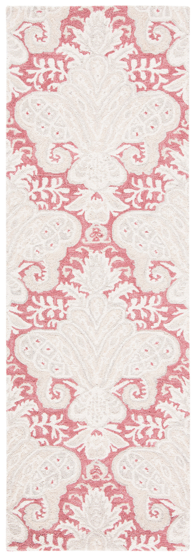 Safavieh Micro-Loop Mlp539U Pink/Beige Rugs.