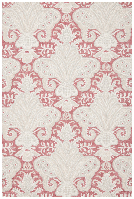 Safavieh Micro-Loop Mlp539U Pink/Beige Rugs.