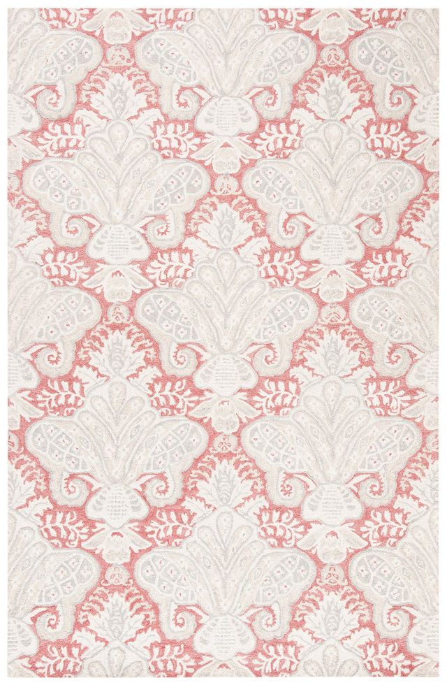 Safavieh Micro-Loop Mlp539U Pink/Beige Rugs.