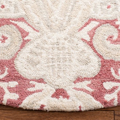 Safavieh Micro-Loop Mlp539U Pink/Beige Rugs.